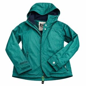 Burton DryRide Snowboard / Ski Jacket, Aqua Green, Women’s Size Small